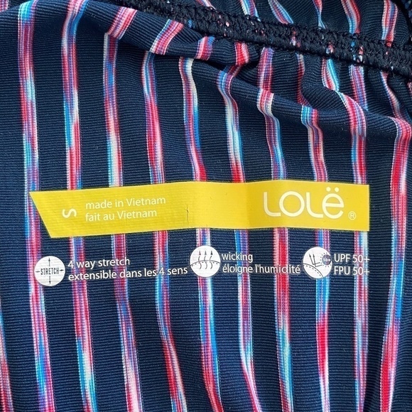 LOLE activewear full zip jacket 4 way stretch UPF 50+ moisture wicking size S - Picture 7 of 7